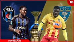 Nhận định bóng đá Pisa vs Lecce, 01h45 ngày 2/5: Tiễn chủ nhà xuống hạng